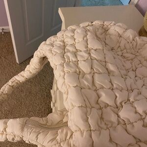 cos white oversized puffy bag